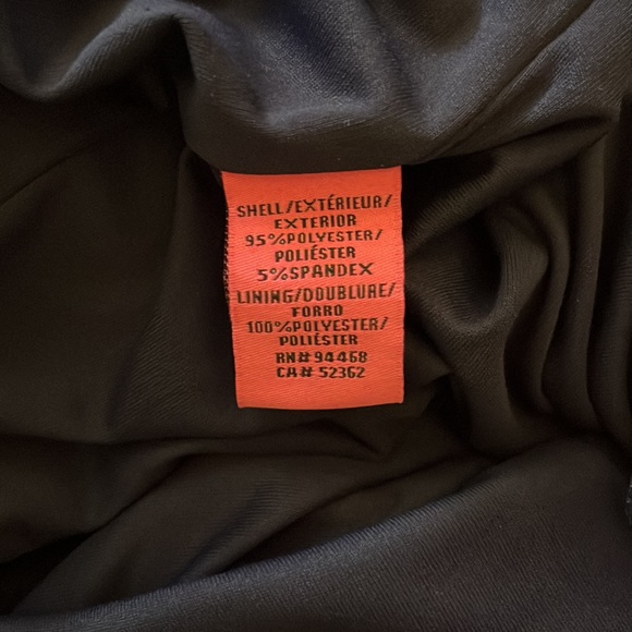 Betsy Johnson navy off the shoulder dress with bell sleeves size 10 - Picture 6 of 7